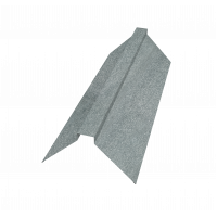 Планка конька плоского 115х30х115 0,4 Zn (2м)