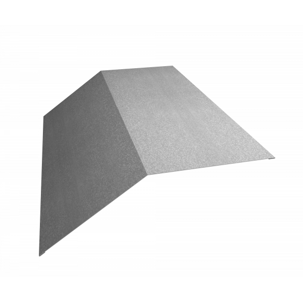 Планка конька плоского 190х190 0,4 Zn (2м)