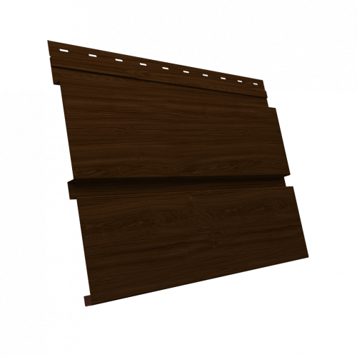 Квадро брус 0,45 Print Elite с пленкой Choco Wood TwinColor