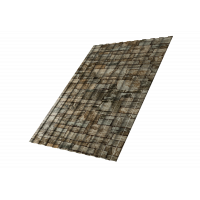 Профнастил С8A v01 0,45 Print Elite Fine Stone TwinColor
