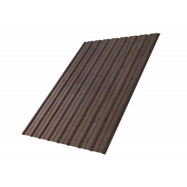 Профнастил С10B 0,45 Print Elite White Wood TwinColor