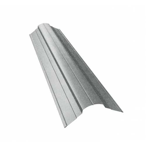 Планка конька фигурного 70x70 0,4 Zn (2м) Планка конька фигурного 70x70 0,4 Zn (2м)