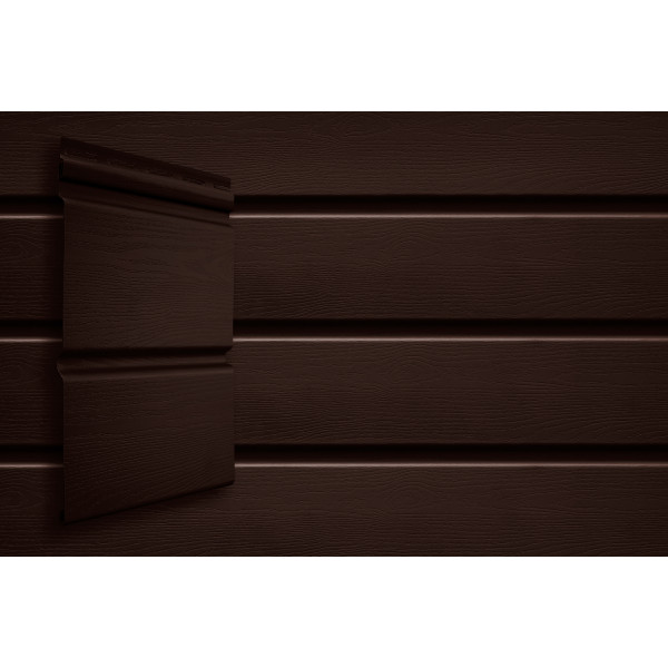 Сайдинг Корабельная доска Grand Line Acryl темный дуб (3,0м)