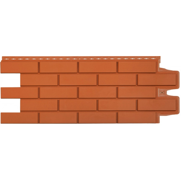 Фасадная панель Grand Line Клинкерный кирпич Classic терракотовый