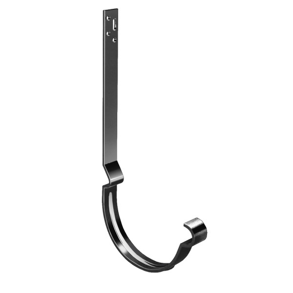 Крюк длинный полоса GL PU 125 мм RAL 9005 черный