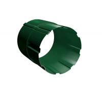 Соединитель трубы GL PU 90 мм RAL 6005 зеленый мох
