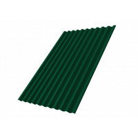 Профнастил С21R 0,4 PE RAL 6005 зеленый мох