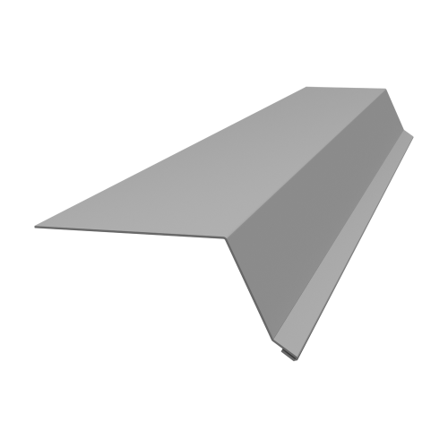 Планка капельник 100х55 0,4 PE с пленкой RAL 9003 сигнальный белый (2м)
