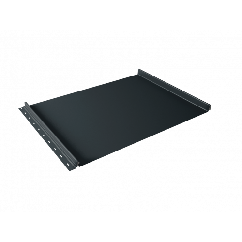 Кликфальц Grand Line 0,5 Satin с пленкой на замках RAL 7016 антрацитово-серый