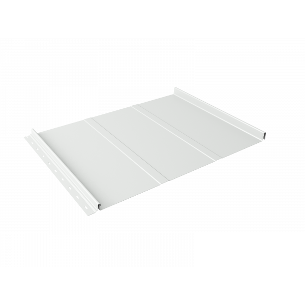 Кликфальц Line Grand Line 0,5 Satin с пленкой на замках RAL 9003 сигнальный белый