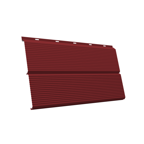 ЭкоБрус 0,345 Gofr Grand Line 0,5 Satin RAL 3011 коричнево-красный ЭкоБрус 0,345 Gofr Grand Line 0,5 Satin RAL 3011 коричнево-красный