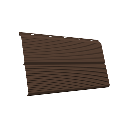 ЭкоБрус 0,345 Gofr Grand Line 0,5 Satin RAL 8017 шоколад ЭкоБрус 0,345 Gofr Grand Line 0,5 Satin RAL 8017 шоколад