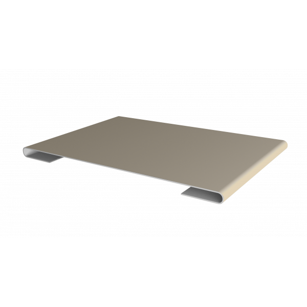 Планка стыковочная 0,45 PE с пленкой RAL 1015 светлая слоновая кость (2м)