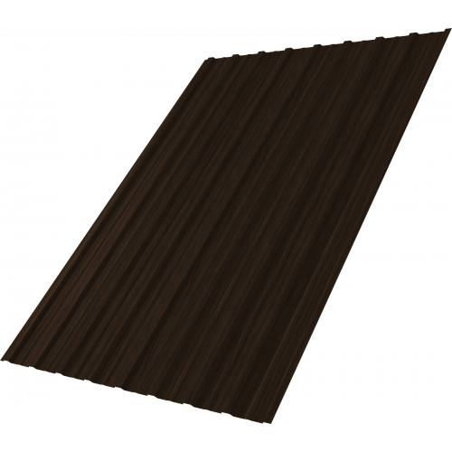 Профнастил С10A 0,45 Print Twincolor Coffee Wood Профнастил С10A 0,45 Print Twincolor Coffee Wood
