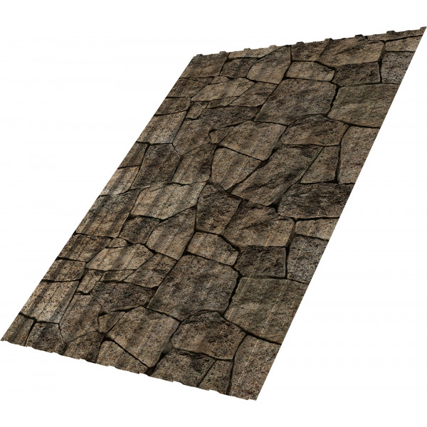 Профнастил С10A 0,45 Print Twincolor King Stone
