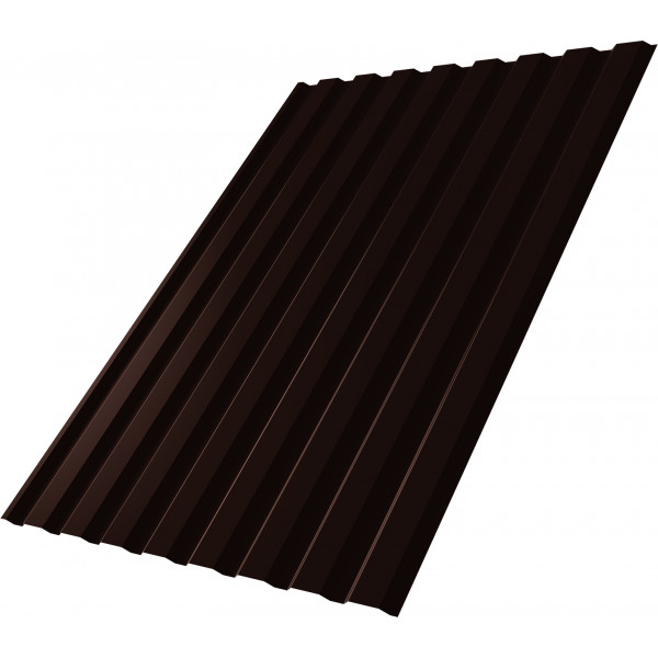 Профнастил С20А 0,5 Satin Мatt RAL 8017 шоколад