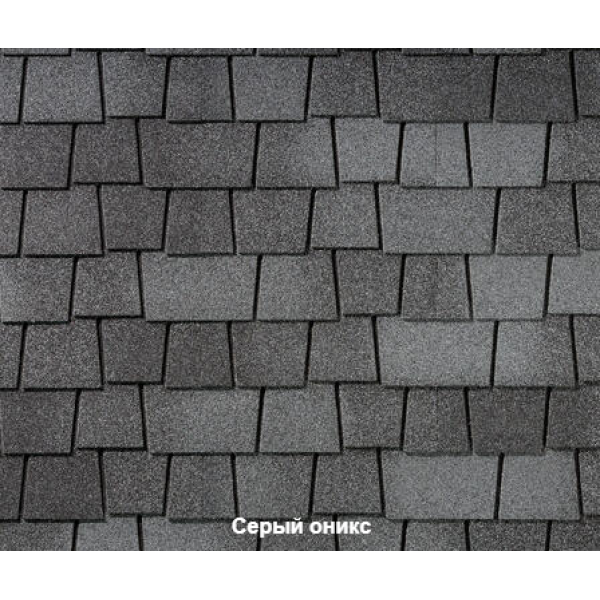 Черепица гибкая RoofShield Премиум Эстейт серый оникс